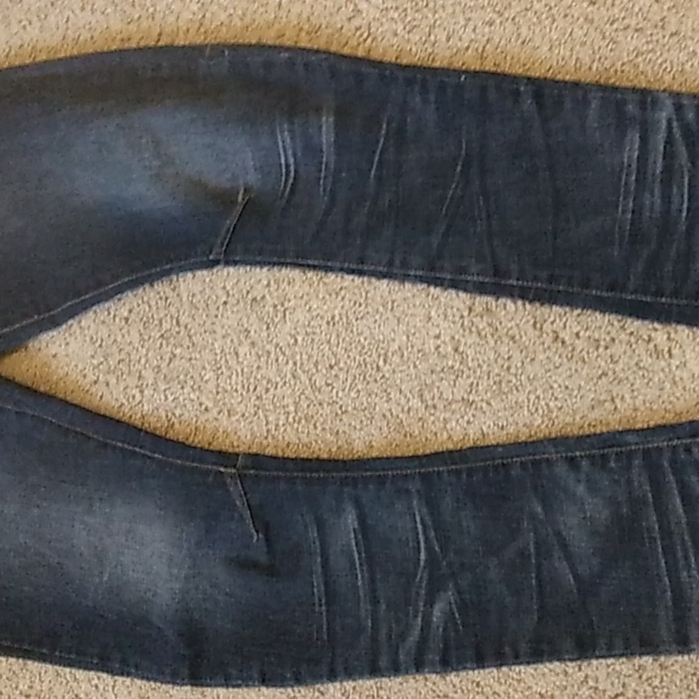 Mens hydraulic dark blue skinny jeans size 36/32